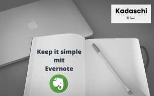 Keep it simple mit Evernote